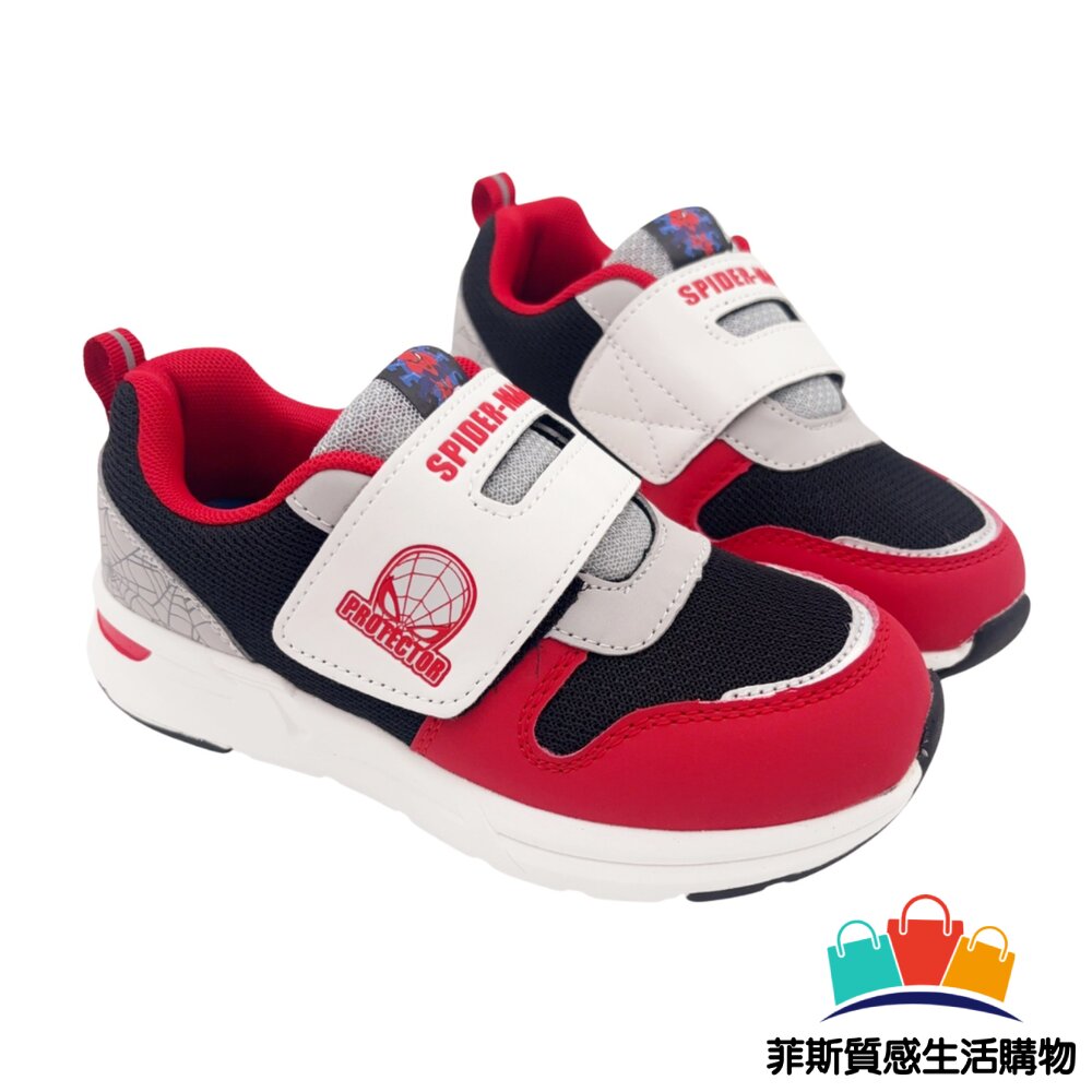 漫威英雄蜘蛛人運動鞋 - 中童鞋 MARVEL 慢跑鞋 童鞋 漫威英雄 spiderman 中大童鞋 嬰幼鞋 魔鬼氈鞋 休閒鞋 MARVEL漫威英雄 嬰幼童鞋 兒童休閒鞋 輕量運動鞋 運動鞋 男中童 男童鞋 布鞋