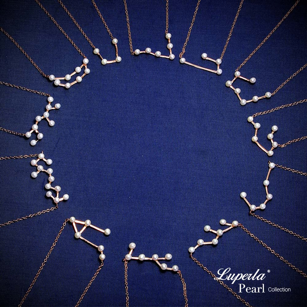 大東山珠寶 天然淡水珍珠項鍊 12星座 星願系列 射手座 925純銀鍍玫瑰金 生日禮物 3