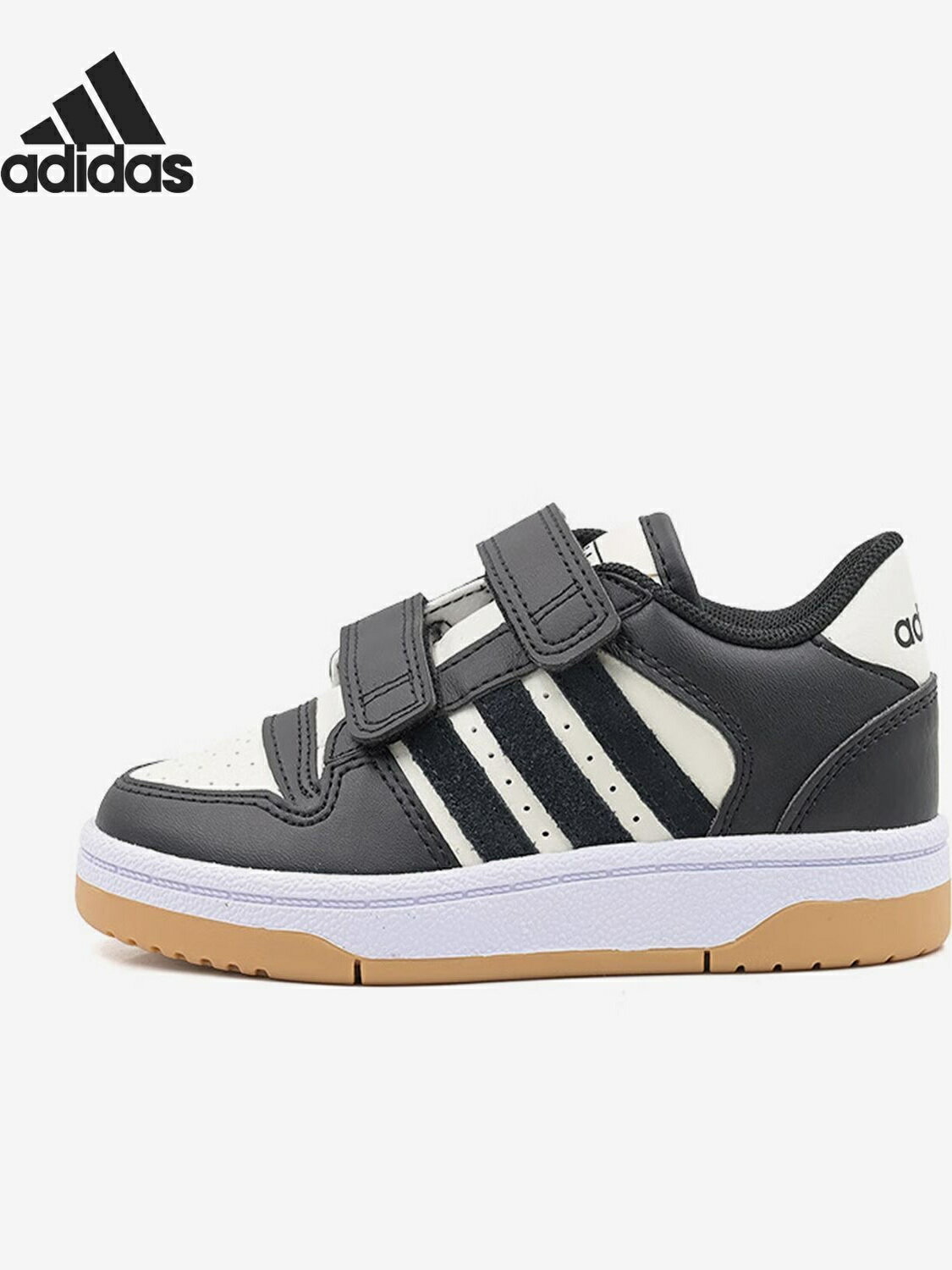 Adidas阿迪達斯BREAK START EL CF C兒童低幫耐磨休閒板鞋IH5289