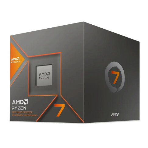 AMD Ryzen 7 8700F R7-8700F 8核16緒 盒裝中央處理器 1
