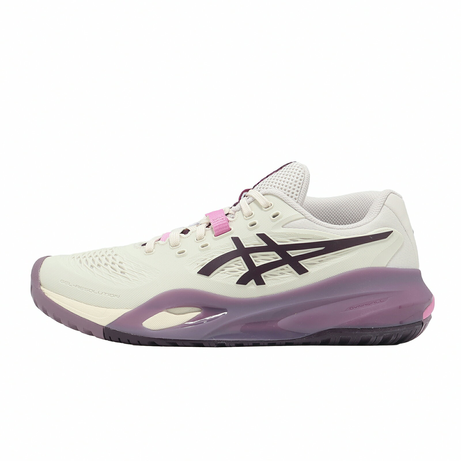 Asics 亞瑟士 網球鞋 GEL-Resolution X D 寬楦 女鞋 米白 緩震 美網 1042A278250