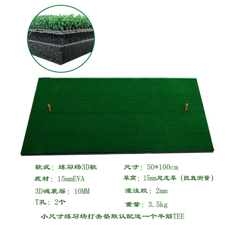 {可打統編 保固一年}老鳥高爾夫打擊練習墊室內球墊訓練器練習切桿練習球墊golf打擊墊 0