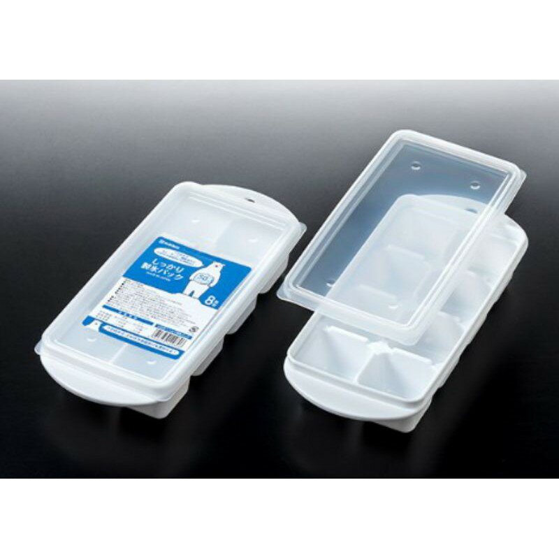 日本製 【NAKAYA】8格 附蓋製冰器 製冰盒