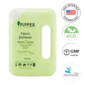 PIPPER 鳳梨酵素天然柔軟精(花香)900ml
