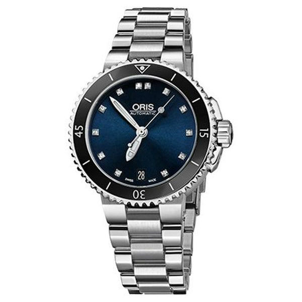 ORIS 豪利時 0173376524195-0781801P 經典紳士機械腕錶/藍面 36mm