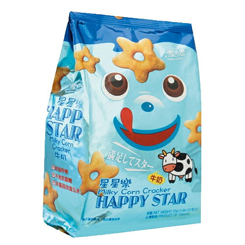 雪之戀星星樂-牛奶55g