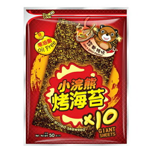 小浣熊 烤海苔(經典辣味-50g/包) [大買家]