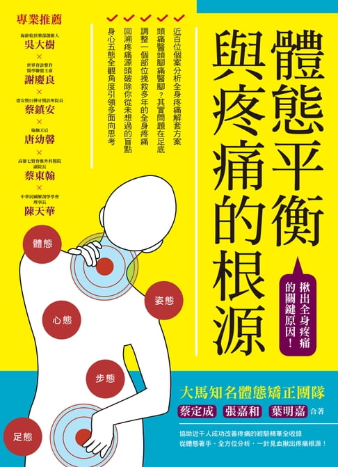 【電子書】體態平衡與疼痛的根源