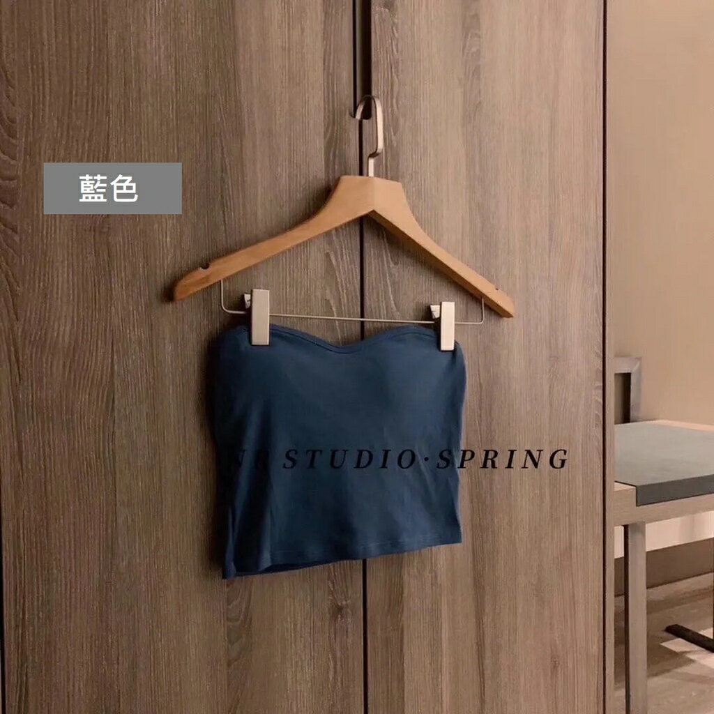 台灣現貨｜胸墊背心 內搭細肩帶 背心 美背背心 短版背心 小可愛 ｜丹丹悅生活 4