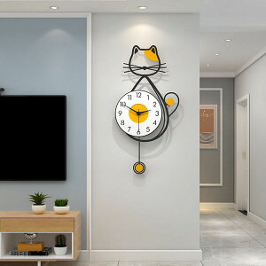 掛鐘 新款鐘表掛鐘客廳現代簡約家用時尚創意墻上掛表個性鐘