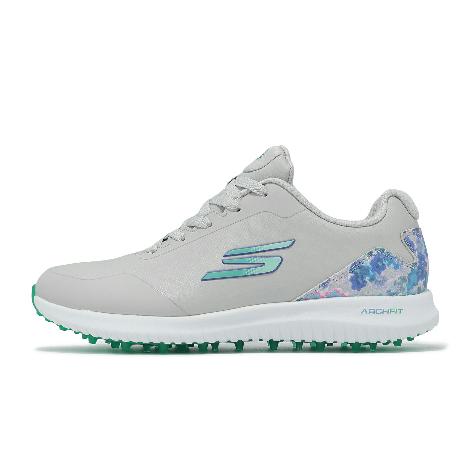 Skechers 高爾夫球鞋 Go Golf Max 3 女鞋 防水鞋面 灰 支撐 高球 123080GYMT