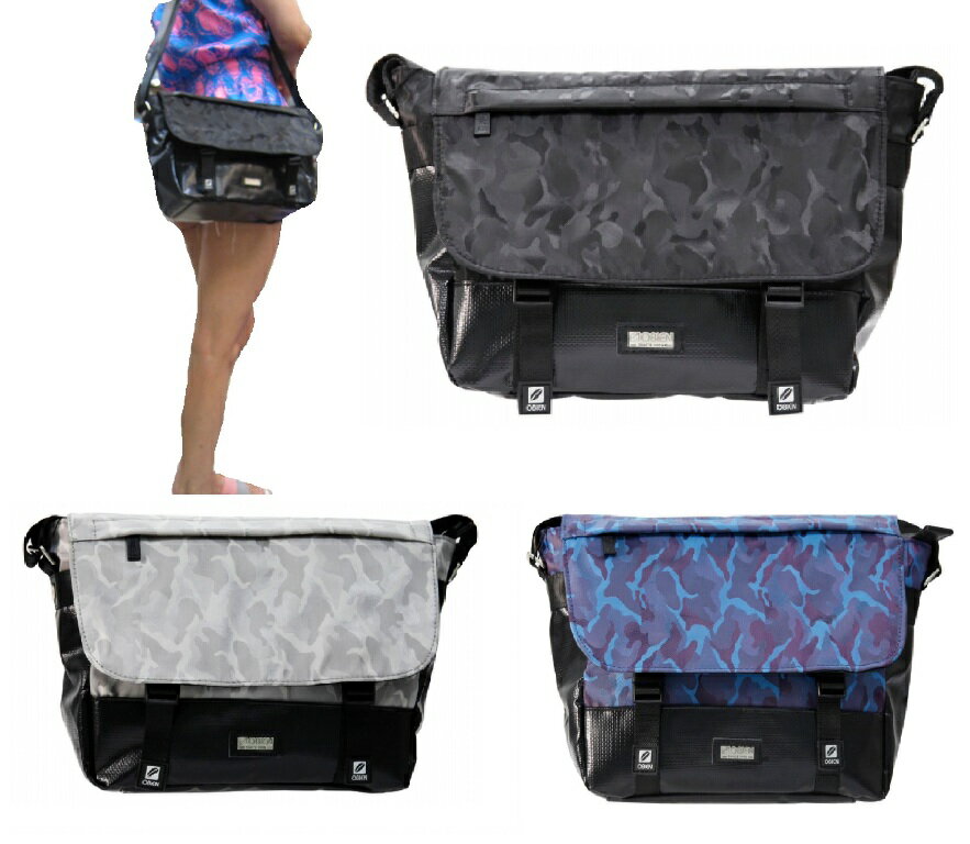 限時 滿3千賺10%點數↘ | ~雪黛屋~OBIEN 郵差包中容量進口防水防刮耐污+PVC防水皮革材質YKK高級五金拉鍊全齡男女適用SOBBGMSS21