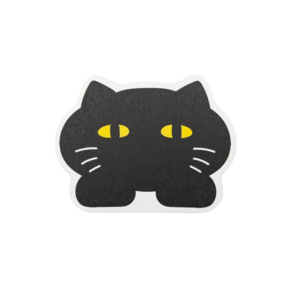 【DECO HOME商品】珪藻土杯墊 DH黑貓(DH) NITORI宜得利家居