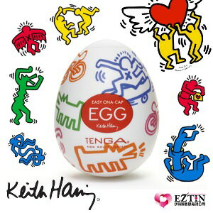 【伊莉婷】日本 TENGA 美國限定版 Keith Haring 時尚大道 STREET 挺趣蛋 Special Edition KHE-001