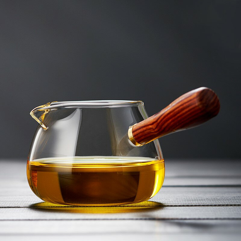 公道杯玻璃耐熱高溫加厚一體茶漏套裝用日式過濾茶海分茶器茶具