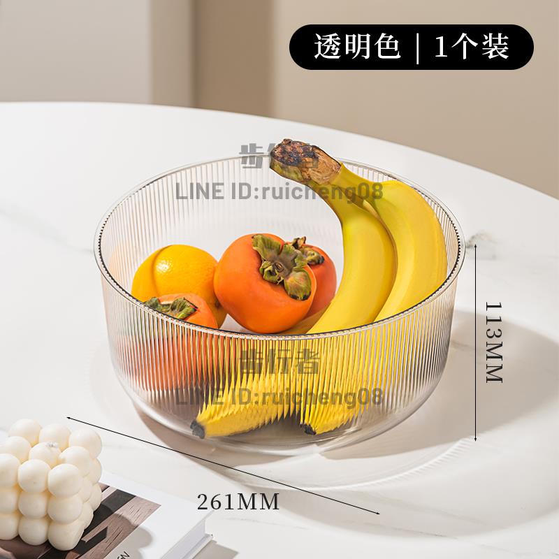 水果籃家用客廳茶幾果盤糖果零食擺放盤洗菜水果盆子【步行者戶外生活館】