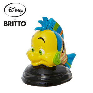 【正版授權】Enesco Britto 小比目魚 迷你塑像 公仔 精品雕塑 塑像 小美人魚 迪士尼 Disney - 295791