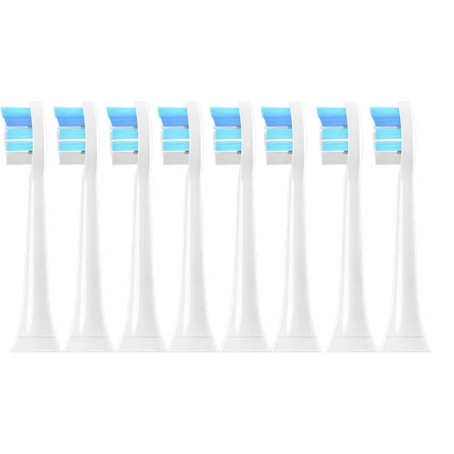 【日本代購】8 個可更換牙刷頭適用於飛利浦 HX3/6/9 Sonicare 電動牙刷頭鑽石清潔真空刷毛噴嘴