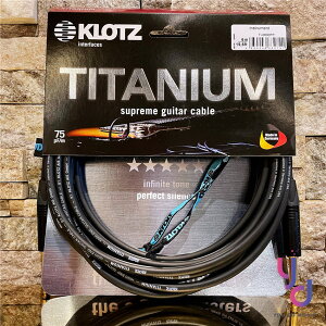 分期免運 德國製 KLOTZ TITANIUM 3/6/9 公尺 樂器 電 木 吉他 導線 Neutrik 公司貨