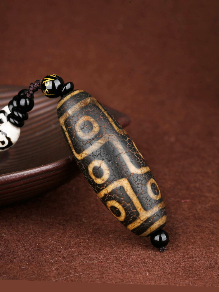 西藏天珠真品九眼天珠吊墜老天珠瑪瑙天然原石男女項鏈護身符掛件| 協貿