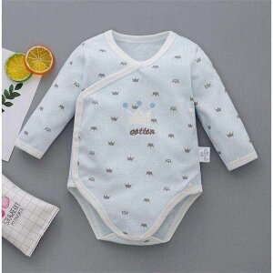 寶寶長袖三角哈衣新生嬰兒純棉連體衣0-1歲寶寶爬服包屁衣睡衣