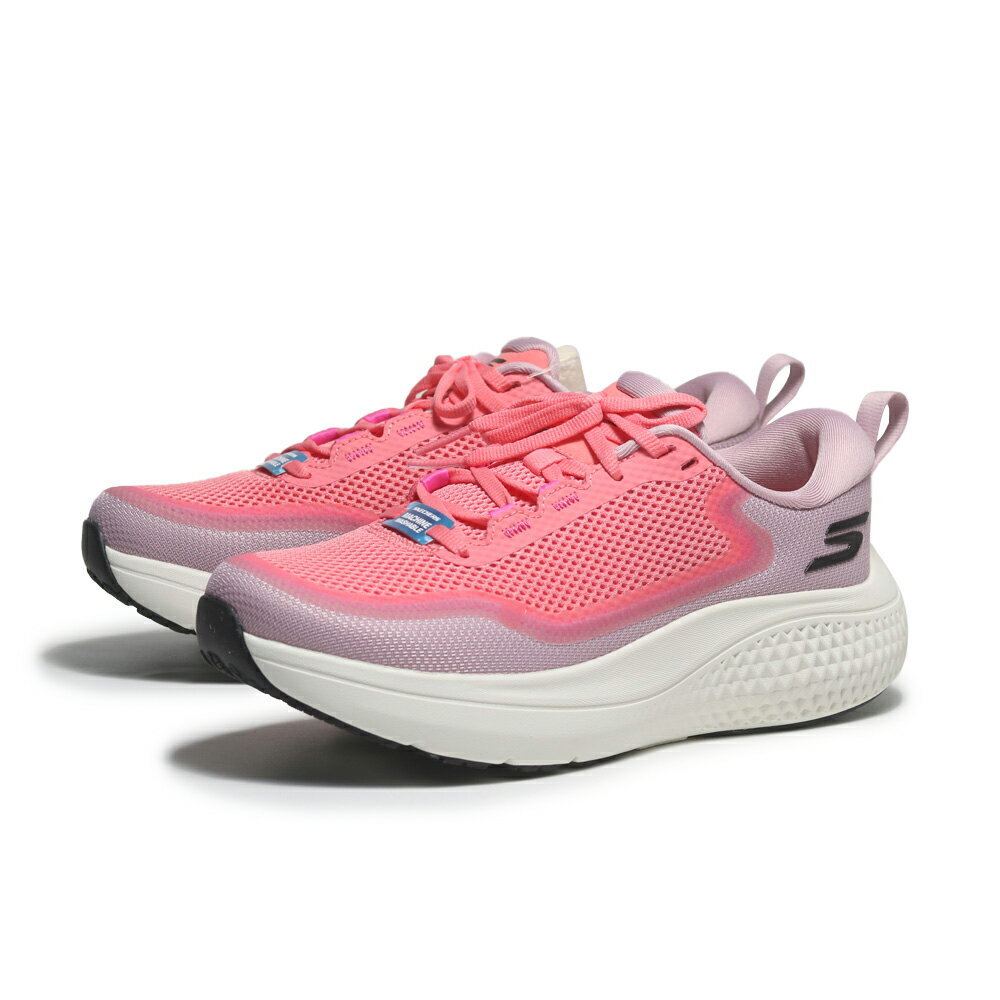 【滿千折百】SKECHERS 慢跑鞋 GO RUN SUPERSONIC MAX 寬楦 桃粉紅 女 172086WPNK