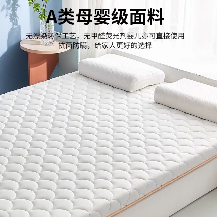 工廠現貨 免運 床墊 單人床墊 雙人床墊  A類乳膠床墊軟墊宿舍家用鋪底加厚褥子高中學生宿舍床墊90*190特惠/開立發票 全館八折 Y1209