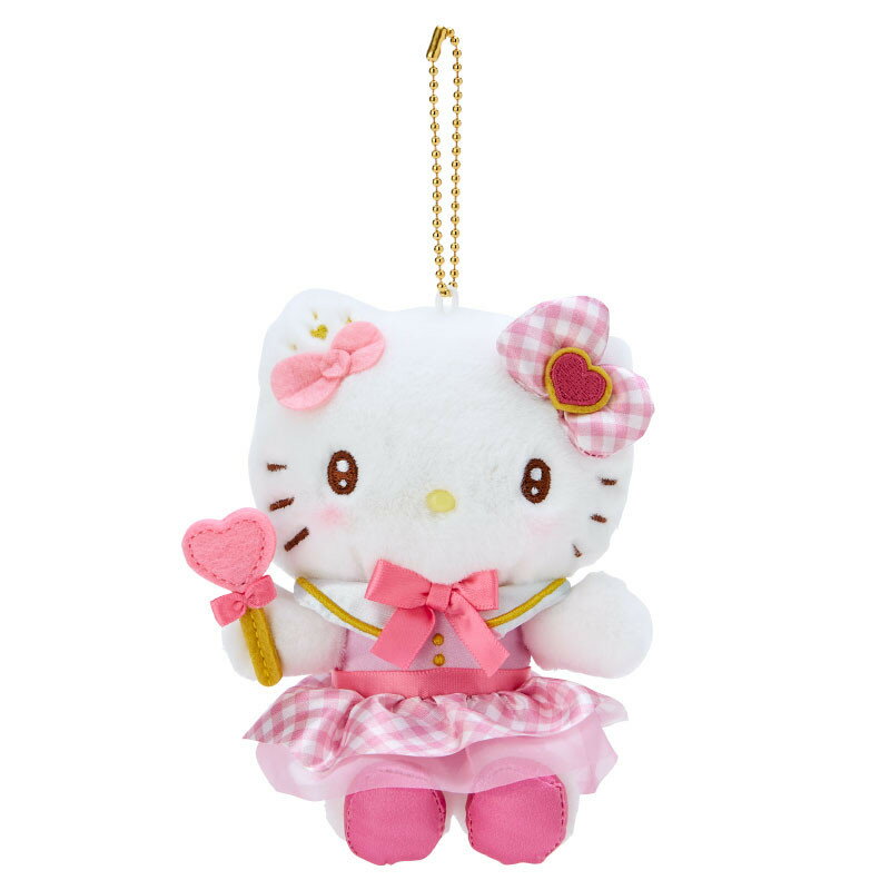 【震撼精品百貨】Hello Kitty 凱蒂貓~日本SANRIO三麗鷗 KITTY絨毛玩偶吊飾-魔法少女*49396