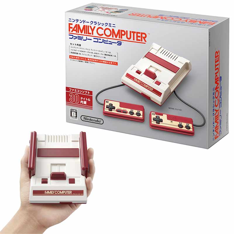 任天堂原廠復刻版 FAMICOM 迷你版 任天堂迷你紅白機 支援 HDMI 534740