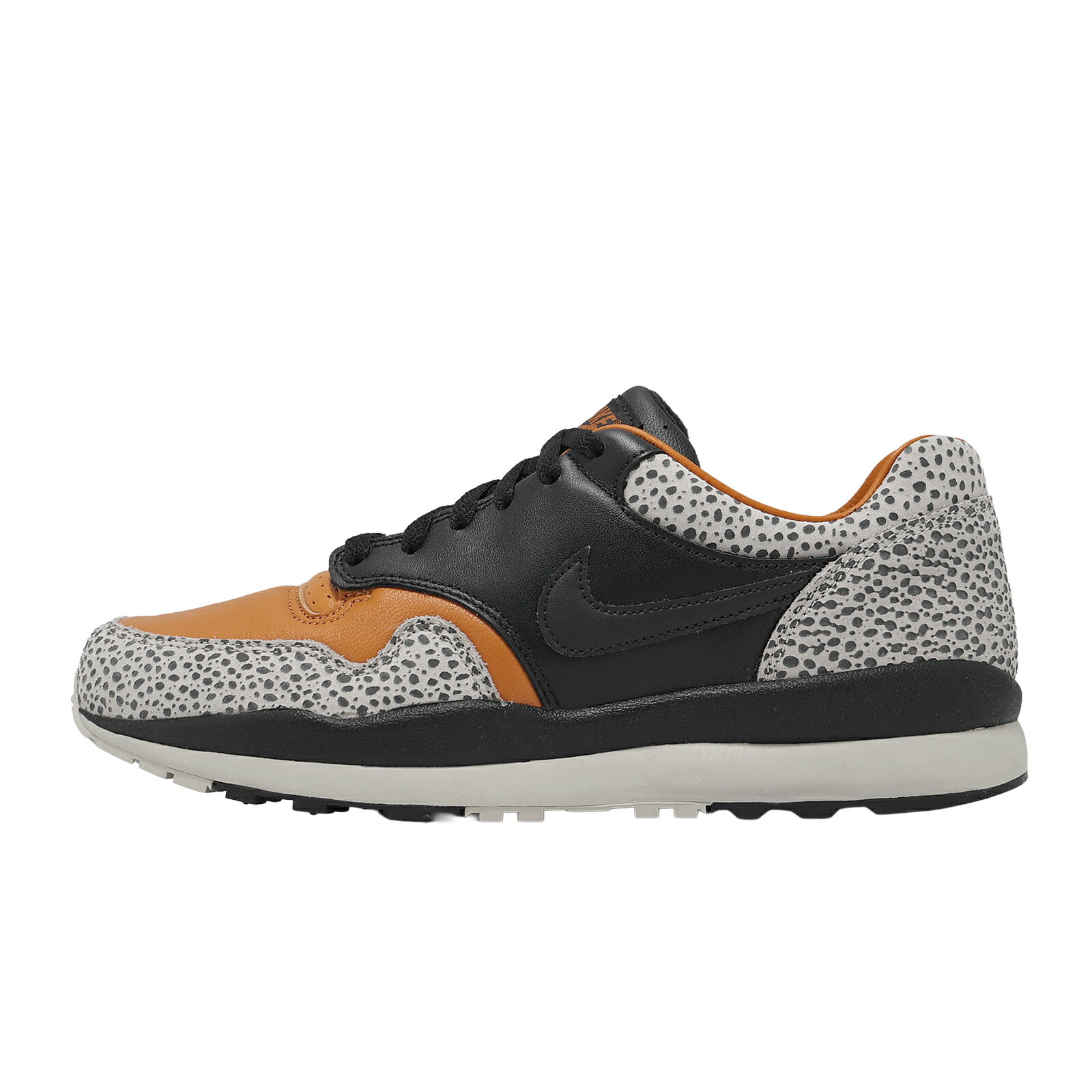 Nike 休閒鞋 Air Safari 男鞋 黑 橘 皮革 復古 HM3818-001