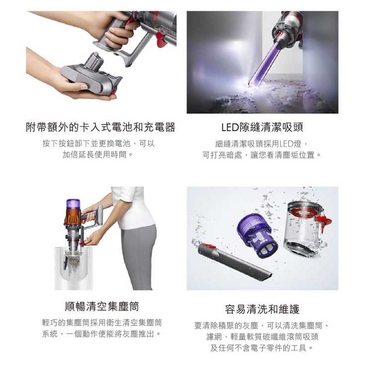 強強滾-Dyson SV18 Digital Slim Fluffy Extra 無線吸塵| 強強滾生活市