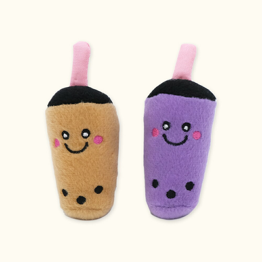 【SofyDOG】ZippyPaws 美味喵關係-芋見珍珠組 貓草玩具 互動玩具