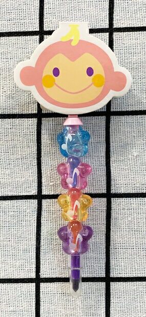 【震撼精品百貨】粉紅小巧猴 Chi Chai Monchan  三麗鷗 粉紅小巧猴彩色筆附紙#90417 震撼日式精品百貨