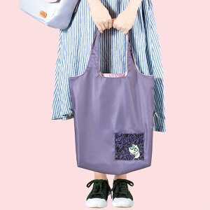 seisei 雙色托特包-翻面換色 肩背手提兩用 回收再製環保防潑水布(有點紫)