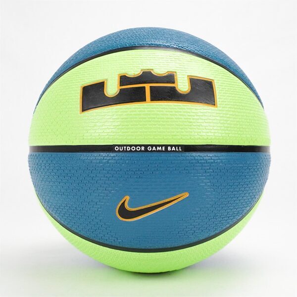 Nike LeBron Playground 8P [N100437239507] 籃球 7號 耐磨 戶外 詹姆斯 藍綠