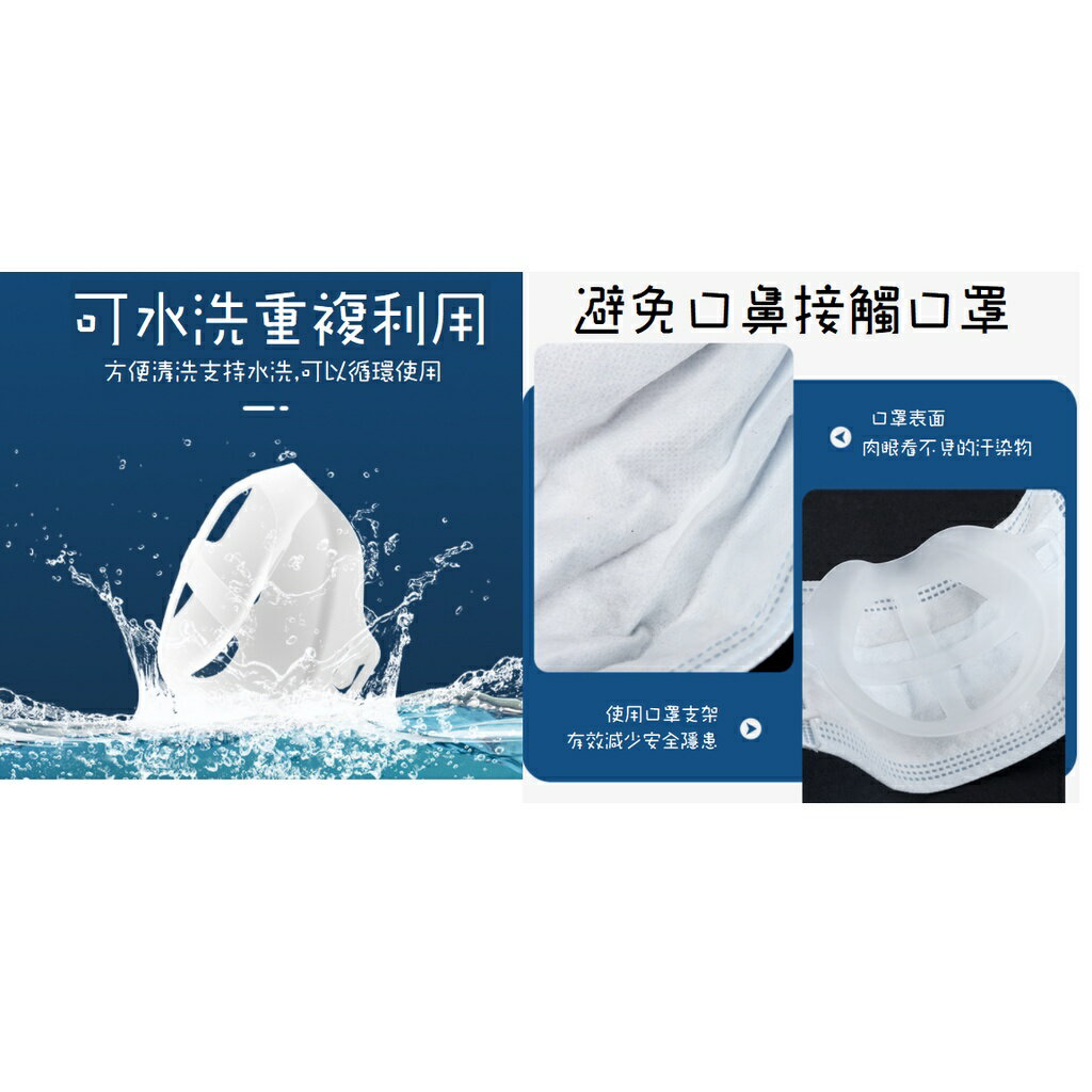 【漫格子】『防疫專區』可摺疊式口罩收納夾｜護耳神器｜支架面罩 防痛減壓不傷耳朵 防悶透氣不貼嘴鼻口罩繩掛勾調節 4