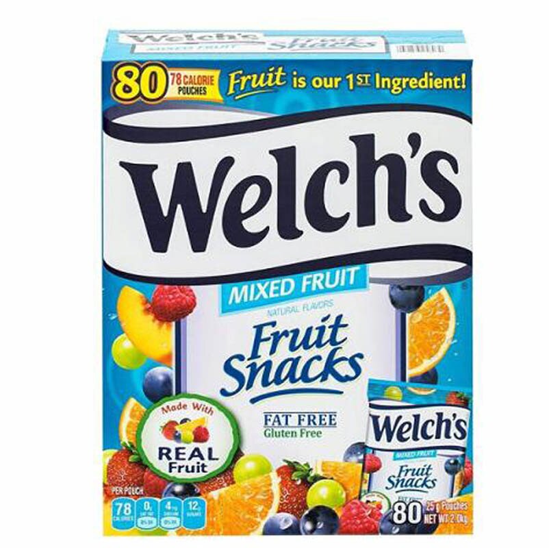 [COSCO代購4] D919157 WELCH'S FRUIT SNACK 2KG 果汁軟糖2公斤