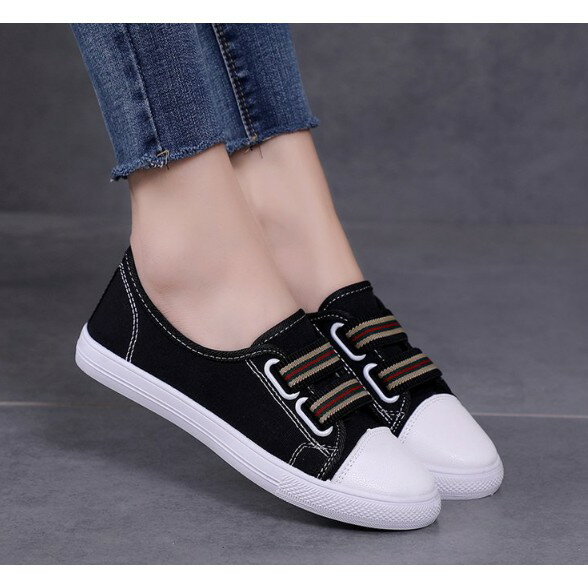 女鞋 帆布鞋 小白鞋 平底鞋 休閒鞋 三色 櫻桃嚴選 7