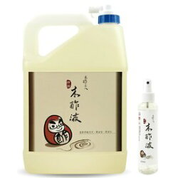 【淘氣寶寶*木酢達人系列滿499獨家加贈百利德國抹布】【木酢達人】精餾木酢液原液4900ml加送一罐木酢原液噴霧150ml【#10110】