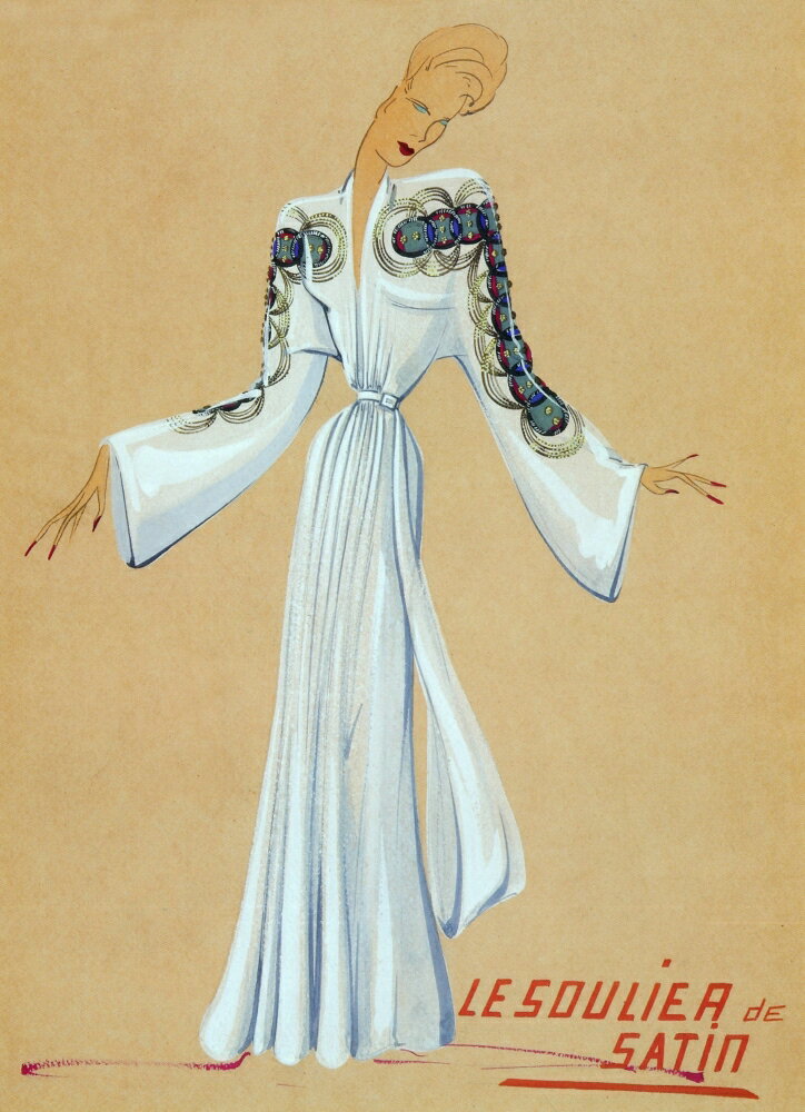 Posterazzi: Jeanne Lanvin Design 1937 Stretched Canvas - Science Source ...