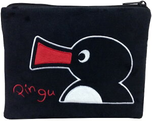Pingu絨毛扁型萬用袋