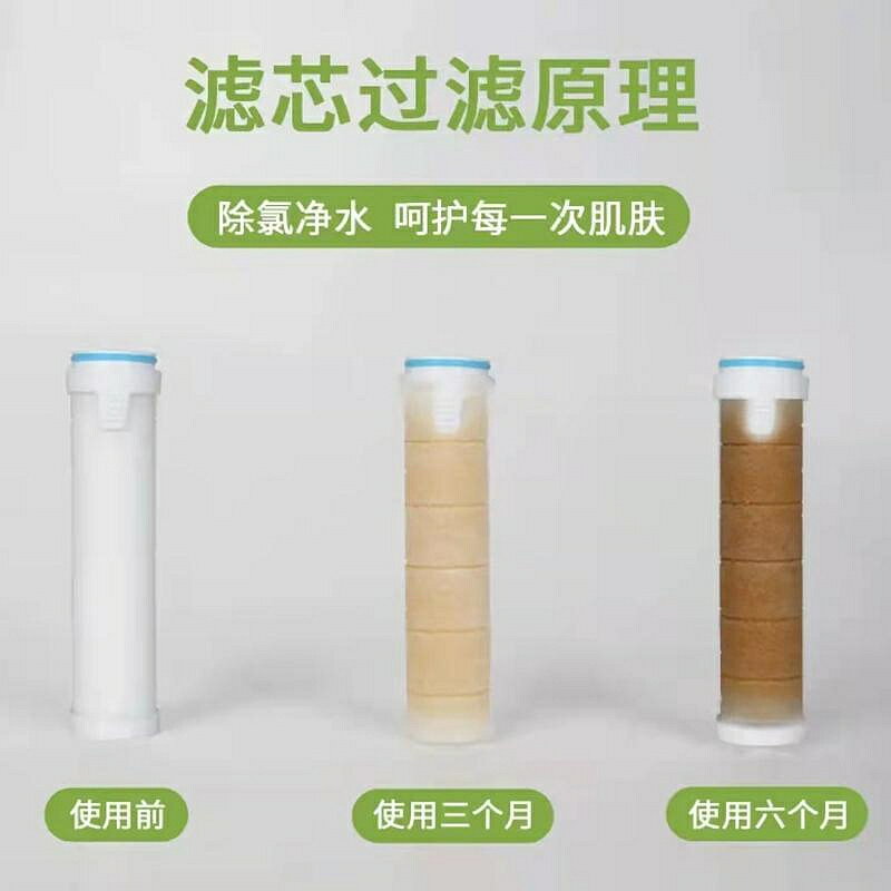 淨水器濾心 花灑濾心通用PP棉家用沐浴淋浴洗澡噴頭水棉除氯凈水戴噴過濾心