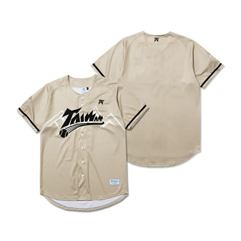【毒】限量預購-DV TAIWAN 最夯TAIWAN 護國神山棒球衣｜深卡其[預計2月底前出貨]