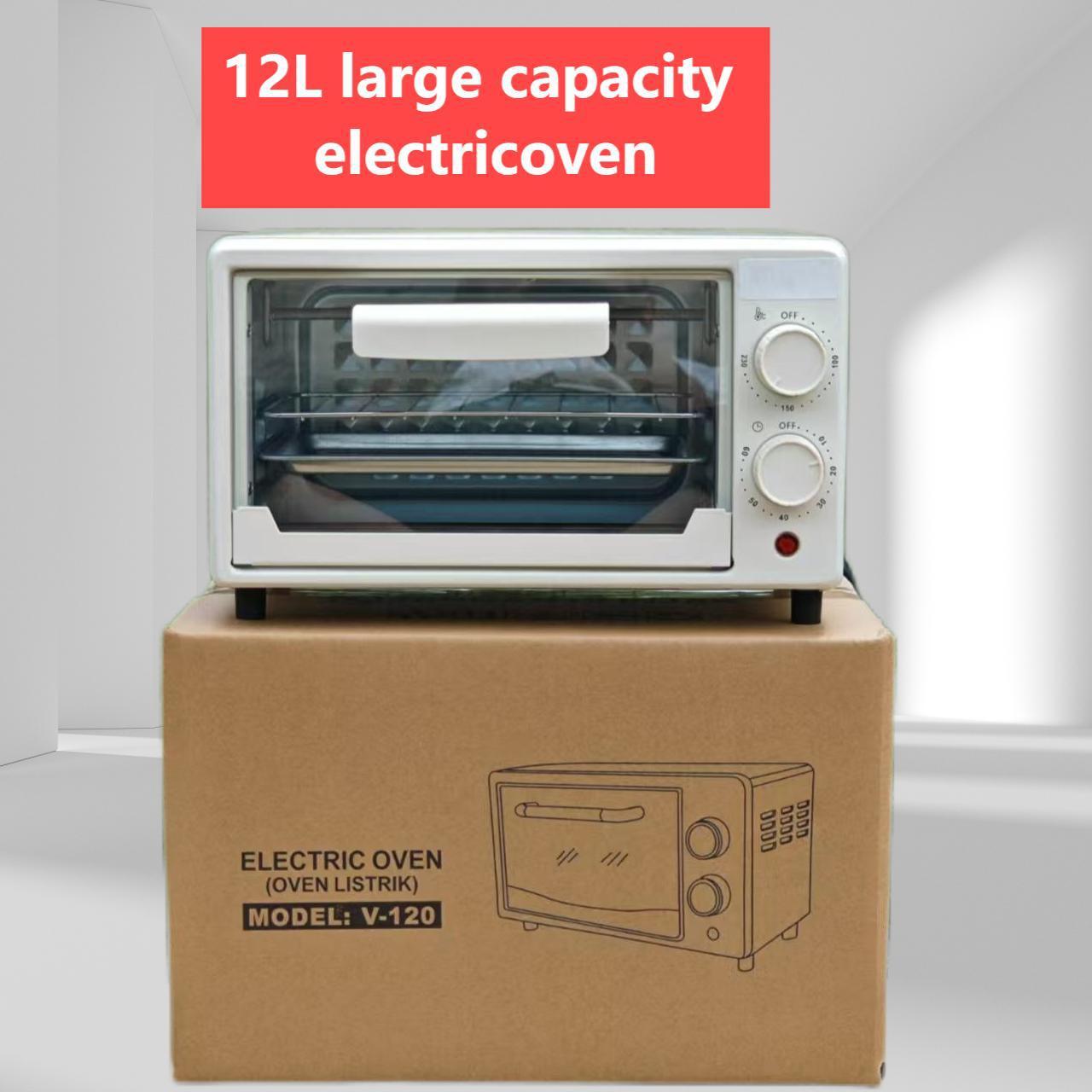 跨境12L電烤箱家用小型烘焙多功能網紅小烤箱廚房電器家電【尚宜家居】