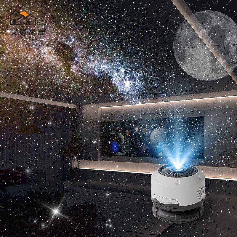 工廠現貨 投影燈 投影儀 銀河星空燈 投影儀小夜燈 氛圍滿天星光臥室燈 兒童女生日禮物七夕節特惠/開立發票 售後保障 全館八折 h221