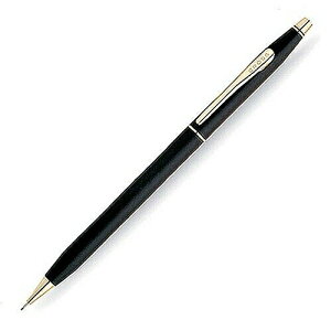 CROSS世紀系列黑鍍金夾自動鉛筆0.7mm*2500305