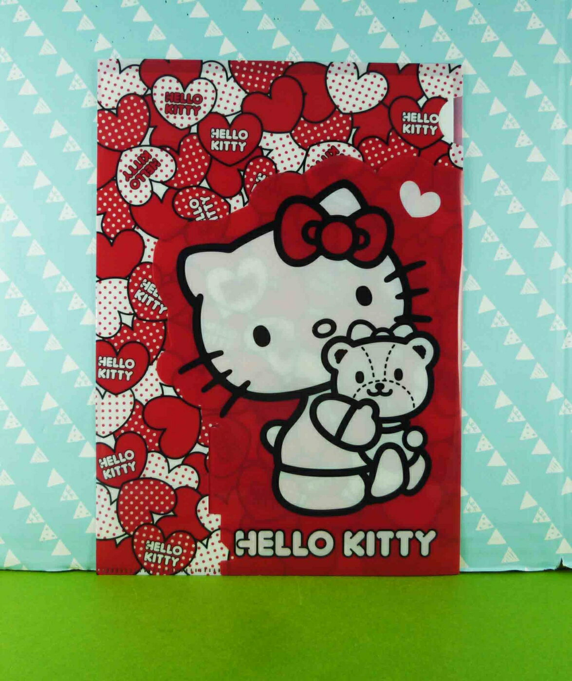 【震撼精品百貨】Hello Kitty 凱蒂貓 文件夾 40TH紅【共1款】 震撼日式精品百貨