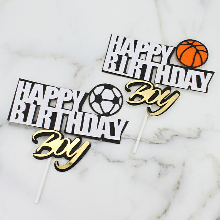 [Hare.D]現貨 雙層 球類蛋糕插 足球 籃球 主題蛋糕 蛋糕裝飾 生日 蛋糕 擺件 烘培 裝飾