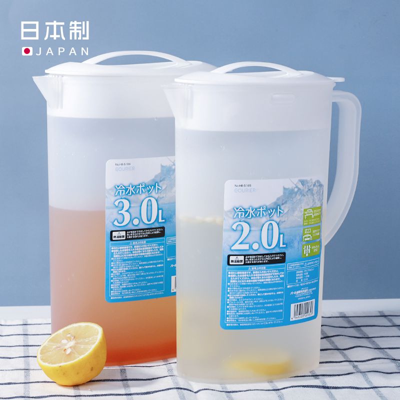 進口涼水壺家用耐高溫大容量檸檬水扎壺冰箱冷水壺塑料涼水杯