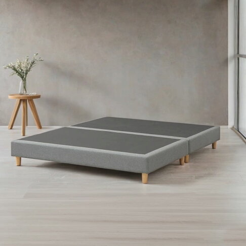 Aiden艾登亞麻布透氣床底-5尺【myhome8居家無限】★APP下單享點數4% 1